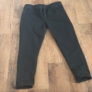 American Eagle super super stretch black jeans, size 12